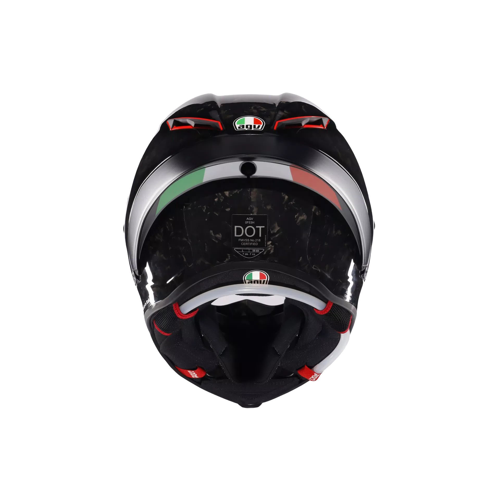 AGV PISTA GP RR ITALIA CARBONIO FORGIATO ITALIA CARBONIO FORGIATO
