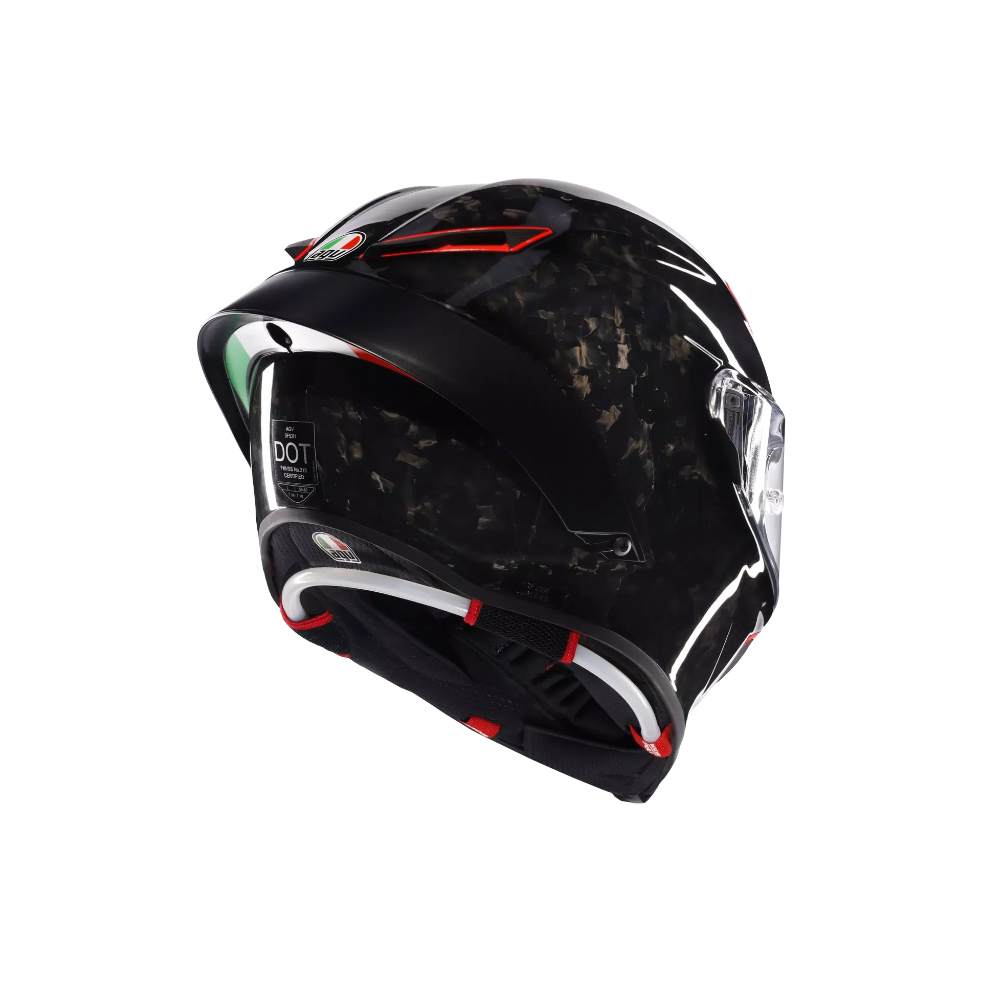 AGV PISTA GP RR ITALIA CARBONIO FORGIATO ITALIA CARBONIO FORGIATO