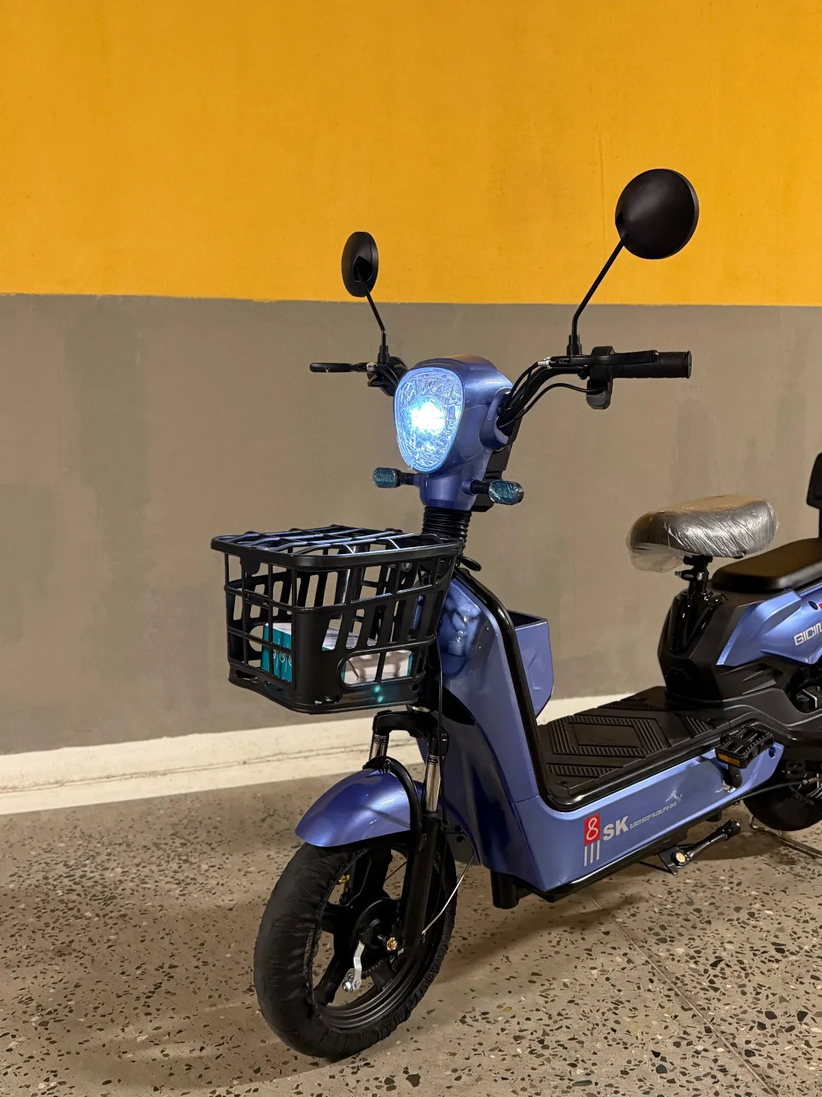 CITY-BIKE Elektroskuter 8SK Blue