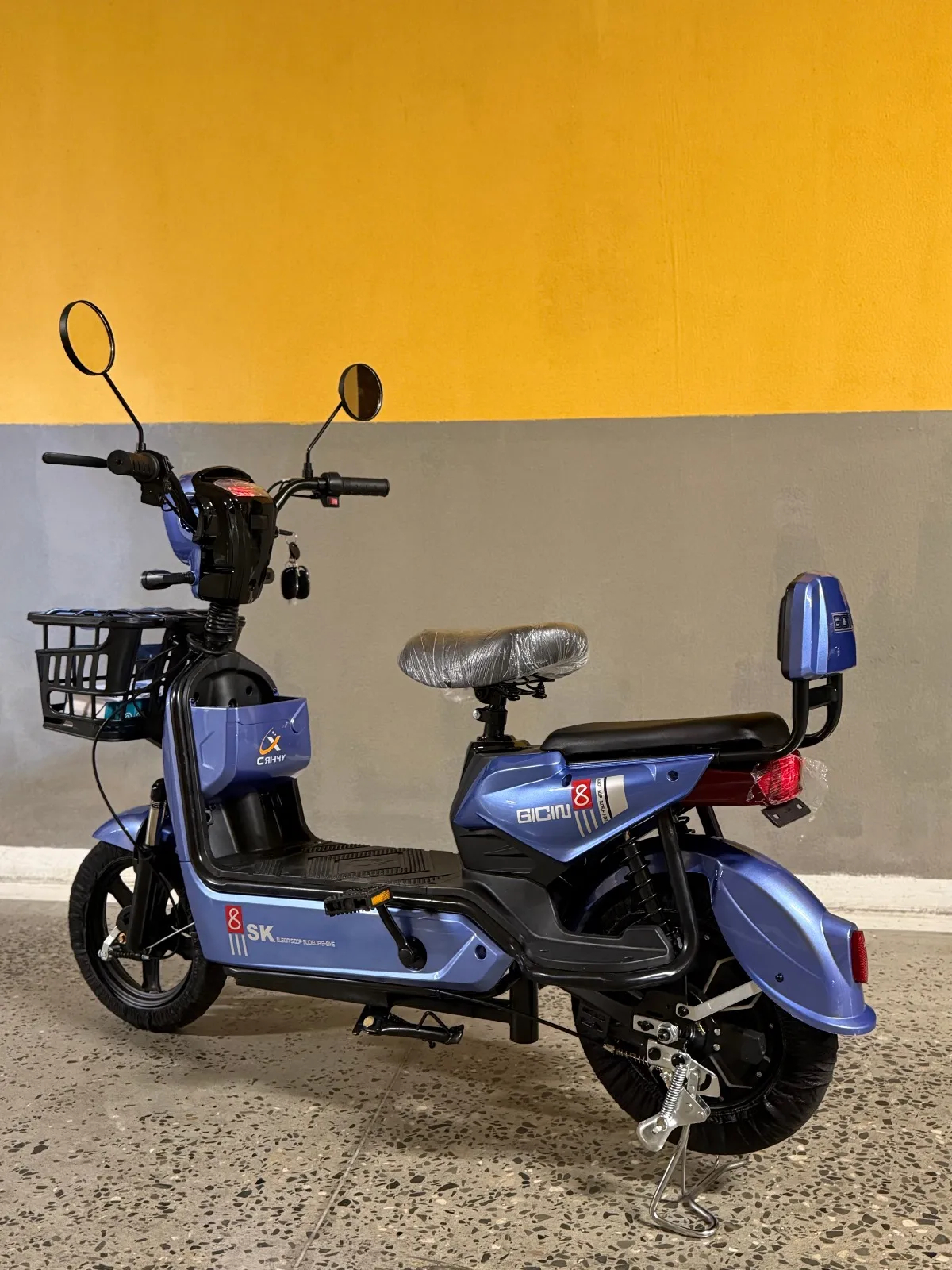 CITY-BIKE Elektroskuter 8SK Blue